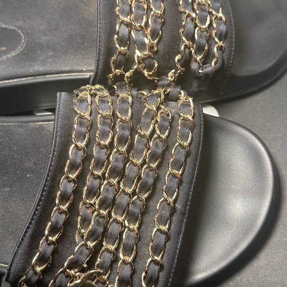Chanel Navy Slides size 38 - Picture 5 of 9